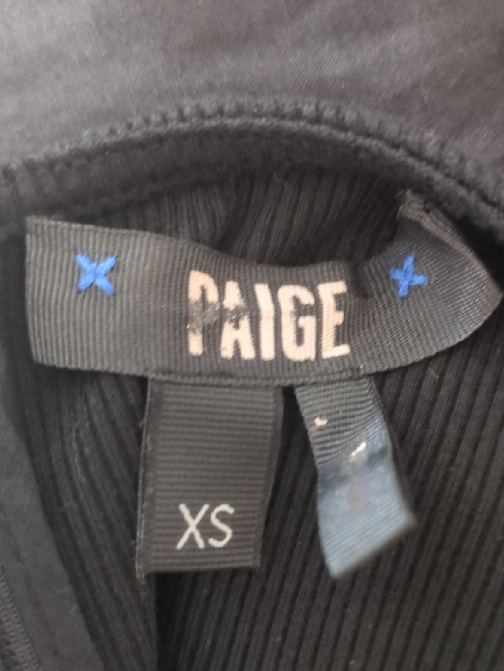 PAIGE Black Tiered Midi Skirt Sleeveless  Scoop neckline Tie waist belt Tie - Picture 11 of 15